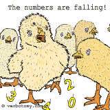 The numbers are falling!