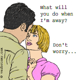Don't worry, if I get terribly randy...
