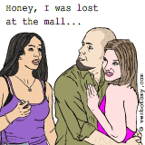 Honey, I was lost at the mall...