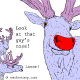 Look at that guy's nose!