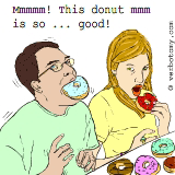 This donut is so good!