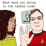Going where no man has gone before.