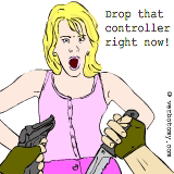 Drop that controller right now!